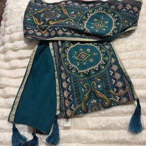 Juicy Couture Scarf Paisley Print authentic Y2K